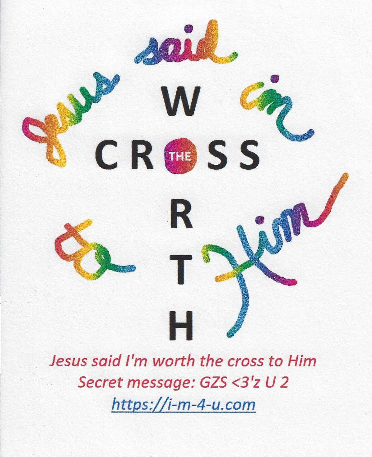 I felt I had no value or&nbsp;worth